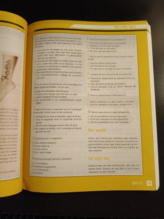 Llengua catalana, 3 ESO