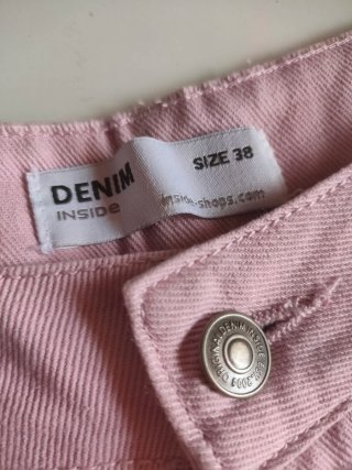 Shorts vaqueros rosas
