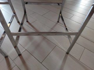 Sgabelli cucina plexiglass rosso (2 pezzi)