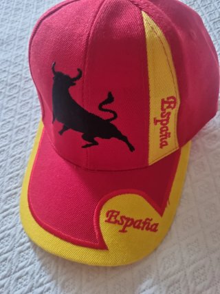 Gorra España Toro Roja y Amarilla