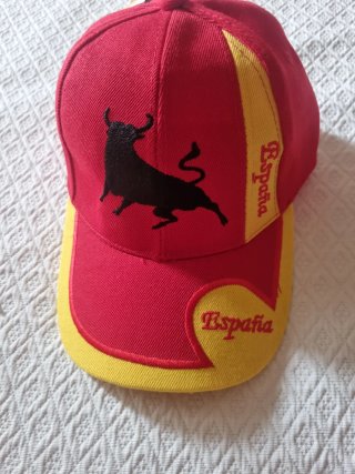 Gorra España Toro Roja y Amarilla