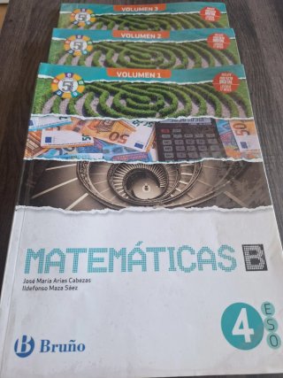 Libros matemáticas 4 eso