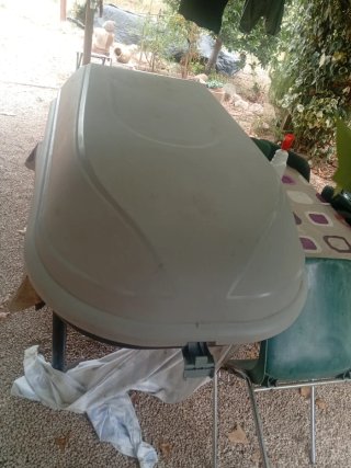 Baúl cofre techo coche 320