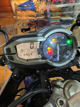 Triumph Tiger 800 Azul 2012