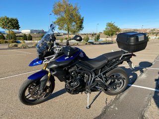Triumph Tiger 800 Azul 2012