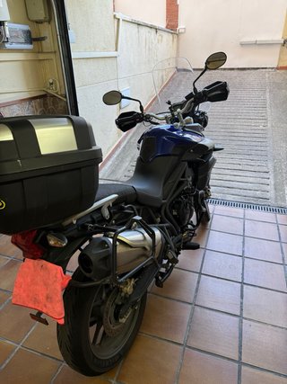 Triumph Tiger 800 Azul 2012
