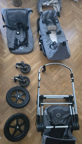 Carrito Bugaboo Camaleón 3 Gris