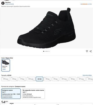 Skechers Dynamight Zapatillas Deportivas Talla 42