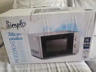 Microondas Simply 20L 700W - Casi Nuevo