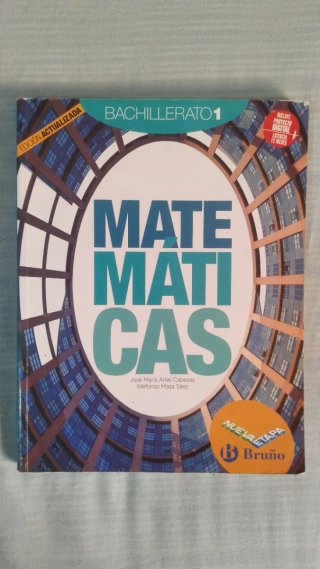 Matemáticas 1 Bachillerato Nueva etapa Bruño Ed...