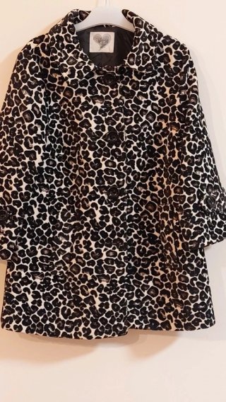 Chaqueta animal print leopardo elegante