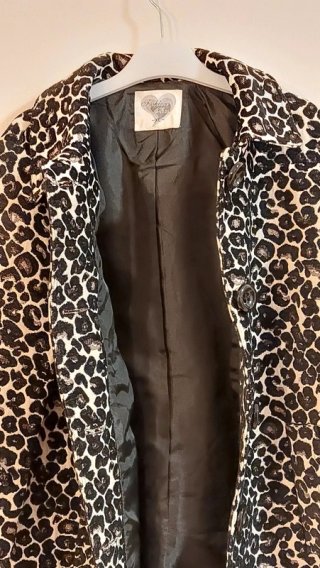 Chaqueta animal print leopardo elegante