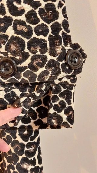 Chaqueta animal print leopardo elegante