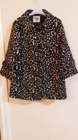 Chaqueta animal print leopardo elegante