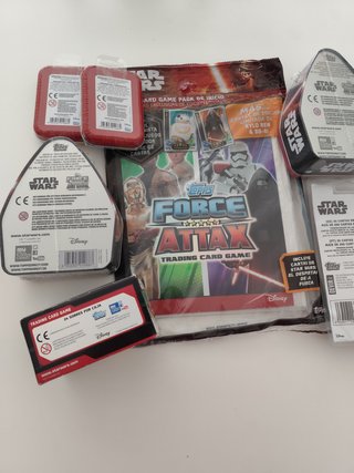 Lote Cromos Topps Star Wars Force Attax