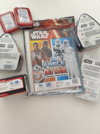 Lote Cromos Topps Star Wars Force Attax