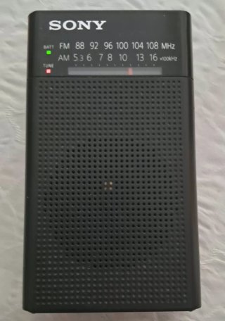 Radio bolsillo Sony AM/FM