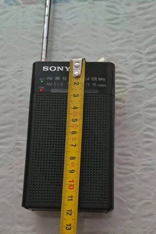 Radio bolsillo Sony AM/FM
