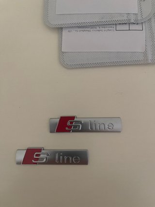 Anagramas Sline Audi (2 unidades)