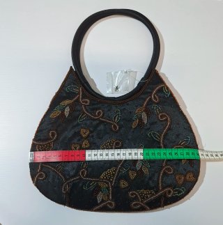 Borsa vintage con perline