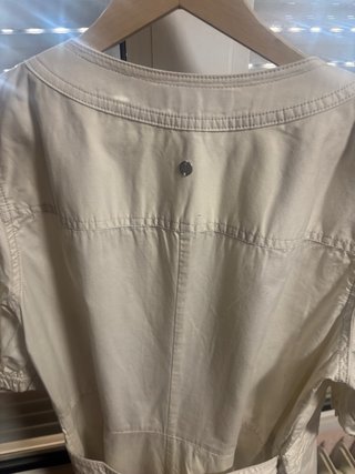 Vestido cruzado blanco Pedro del Hierro Talla L
