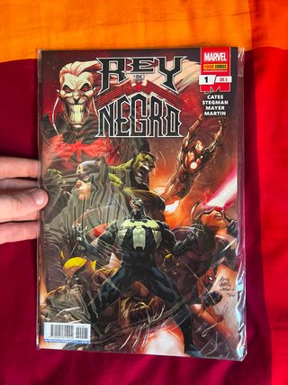 REY DE NEGRO marvel comics