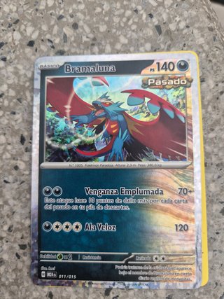 Carta Pokémon Bramaluna Básico 140 PS