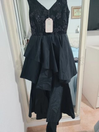 Vestido fiesta negro nuevo