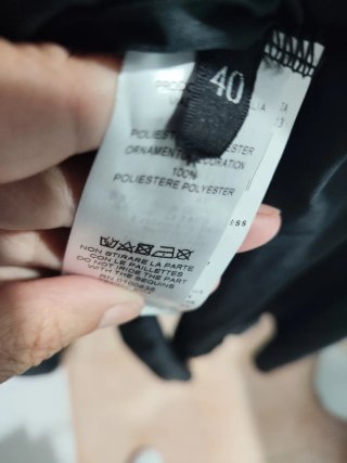 Vestido fiesta negro nuevo