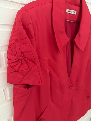Chaqueta Christine Laure Roja T.52