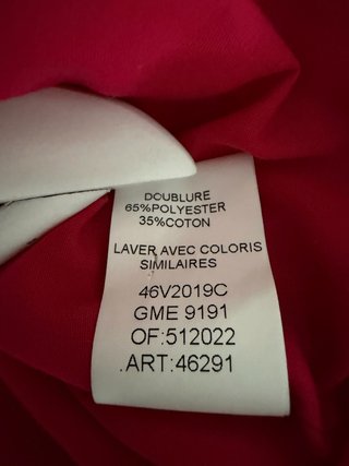 Chaqueta Christine Laure Roja T.52