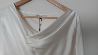Blusa de seda Adolfo Domínguez nueva T42