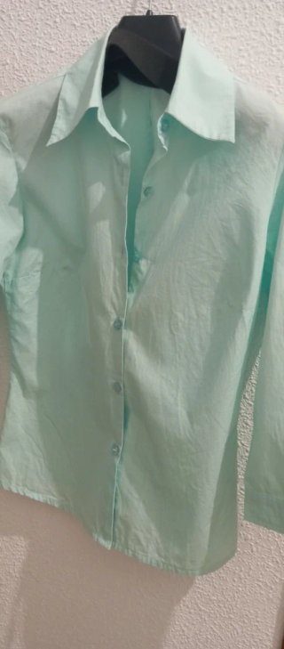 Camisa azul agua Marina