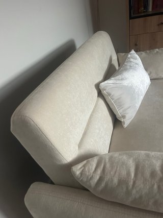 Sofá cama 2 plazas beige