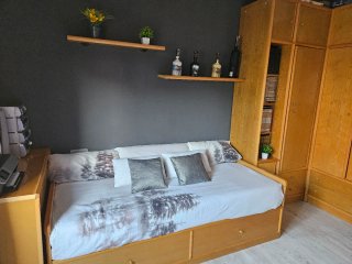 Dormitorio juvenil madera en Vizcaya