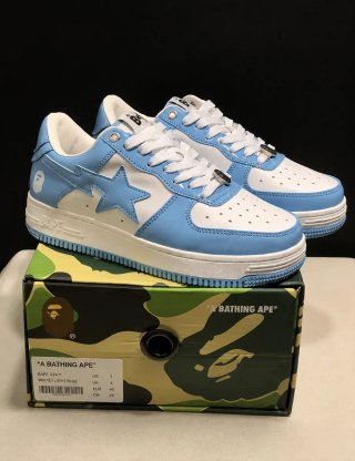 A Bathing Ape Bape Sta Azul Blanco Talla 40