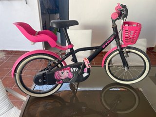 Bicicleta Niña Btwin 500 Rosa 16”