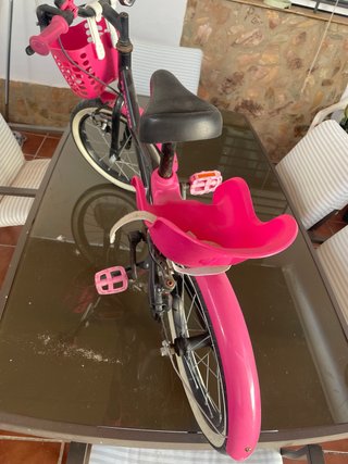 Bicicleta Niña Btwin 500 Rosa 16”