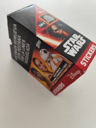 Caja Star Wars Topps Cromos Parte 1