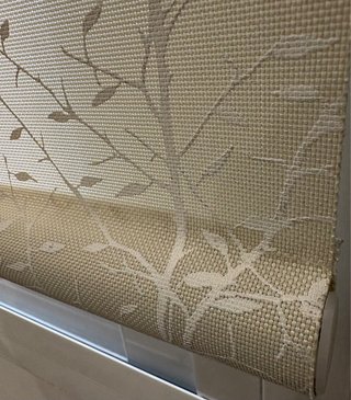 Estor Enrollable Ramas Beige 165cm