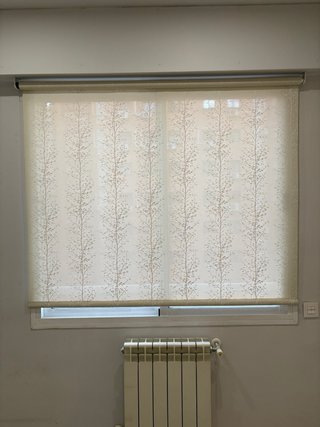 Estor Enrollable Ramas Beige 165cm