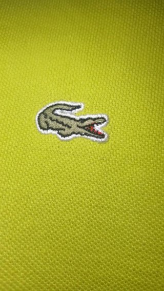 Polo Lacoste Talla M Verde