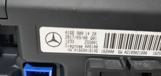 Mercedes 1142930 a1669001420 sistema clase (w117)