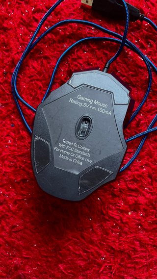 Rato Gaming USB 5500 DPI RGB LED