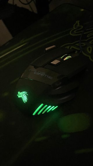 Rato Gaming USB 5500 DPI RGB LED