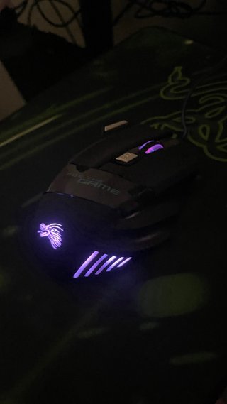 Rato Gaming USB 5500 DPI RGB LED