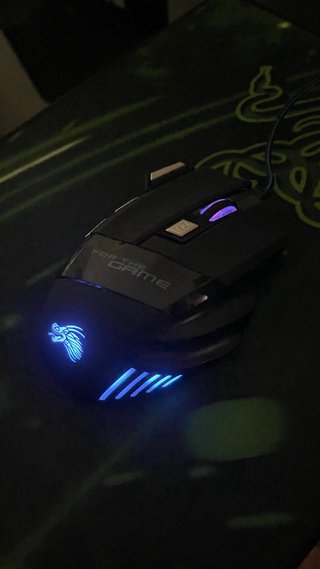 Rato Gaming USB 5500 DPI RGB LED