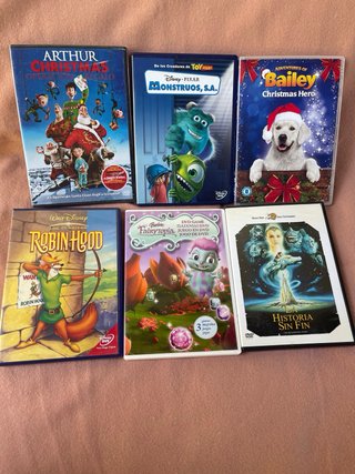 Lote 33 Películas DVD Infantiles Variadas