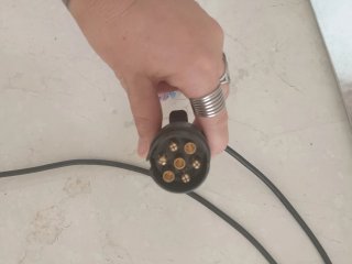 Luz remolque con cable