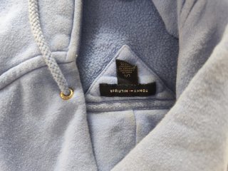 Sudadera Tommy Hilfiger cremallera azul TallaLNiño